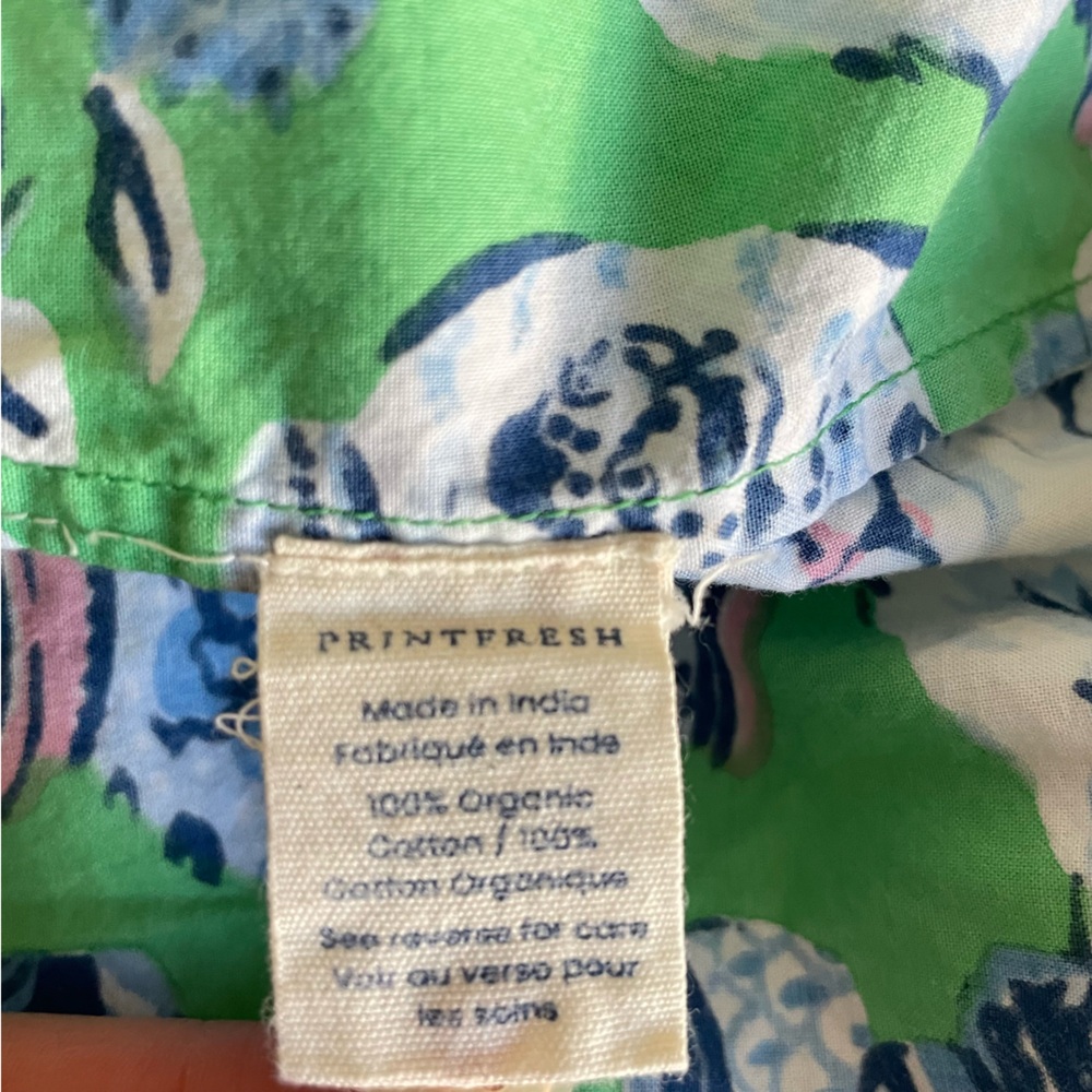 Printfresh Fancy Cat Long Sleeve Pajama Top in Size XS - Picture 7 of 8